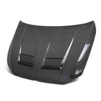 Seibon 2022-2023 Volkswagen Golf GTI/R DV-Style Carbon Fiber Hood - HD22VWG8-DV