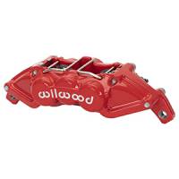 Wilwood Universal UTV4 Caliper 1.12/1.12in Pistons 25in Rotor - Red - 120-16571-RD