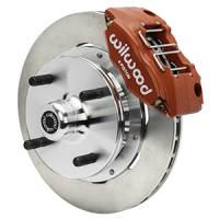 Wilwood 70-72 Porsche 914 Front Powerlite Brake Kit Plain Face - Red - 140-17473-R