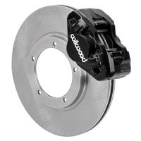 Wilwood 69-74 Porsche 911 D31 11.10in. Front Brake Kit w/ Flex Lines - Black - 140-17652