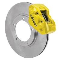 Wilwood 69-74 Porsche 911 D31 11.10in. Front Brake Kit w/ Flex Lines - Yellow - 140-17652-Y