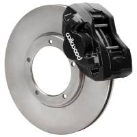 Wilwood 75-83 Porsche 911 D45 11.10in. Front Brake Kit w/ Flex Lines - Black - 140-17653