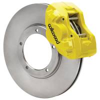 Wilwood 75-83 Porsche 911 D45 11.10in. Front Brake Kit w/ Flex Lines - Yellow - 140-17653-Y