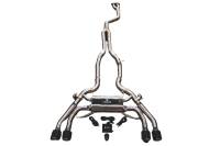 Valvetronic Designs BMW F97,F98 X3M,X4M 3.0L Catback, T304 Stainless Steel Forged Carbon 3.5" Outlet Tips BMW.F9X.X3M.VSES.BR.FC