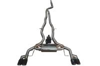 Valvetronic Designs BMW G01, X3,X4 M40i 3.0L Catback, T304 Stainless Steel, Carbon Fiber 3.5" Outlet Tips BMW.G01.M40i.VSES.BR.RC