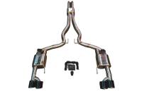 Valvetronic Designs Ford S550,S650 Mustang GT, 5.0L Catback, T304 Stainless Steel 3.5" Outlet Tips FRD.S550.S650.VSES.BR