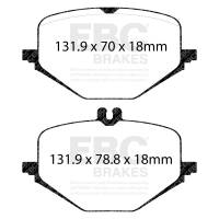 EBC 2018+ Mercedes-Benz G63 AMG (BM463) 4.0TT Yellowstuff Rear Brake Pads - DP42443R