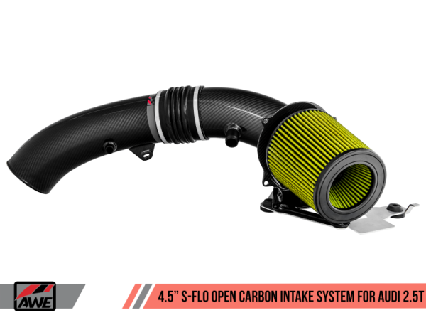 AWE Tuning - AWE Tuning Audi RS3 / TT RS S-FLO Open Carbon Fiber Intake