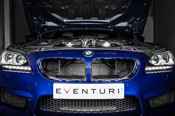 Eventuri - Eventuri BMW F1X M6 - Black Carbon Intake w/ Black Tubes