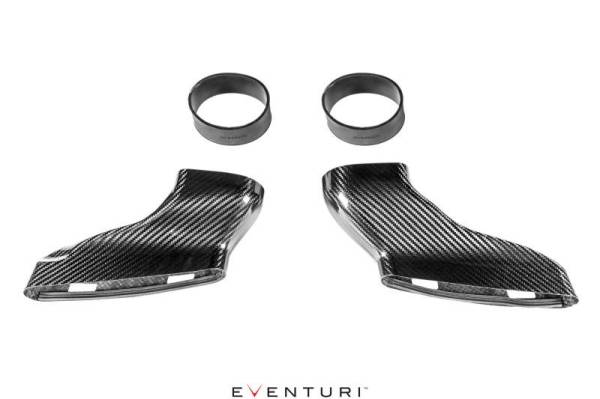 Eventuri - Eventuri Mercedes W205 C63S AMG - Carbon Fibre Ducts upgrade kit
