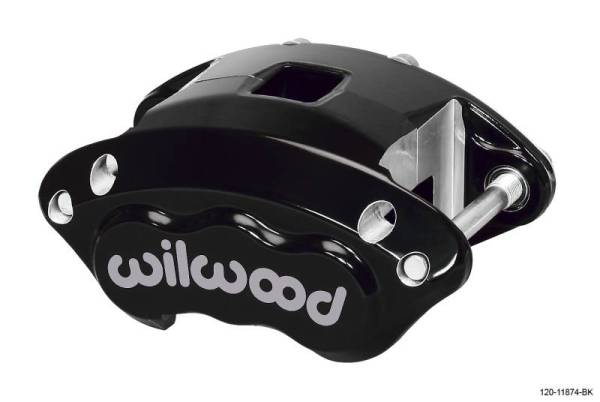 Wilwood - Wilwood Caliper-D154-Black 1.12/1.12in Pistons 1.04in Disc