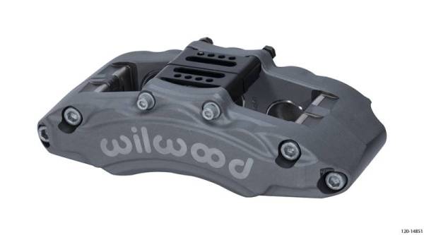Wilwood - Wilwood Caliper - AT6 Lug Mount Anodized 1.75in/1.38in/1.38in Piston .75in Rotor - Left Side