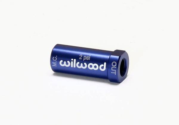 Wilwood - Wilwood Residual Pressure Valve - New Style - 2# / Blue