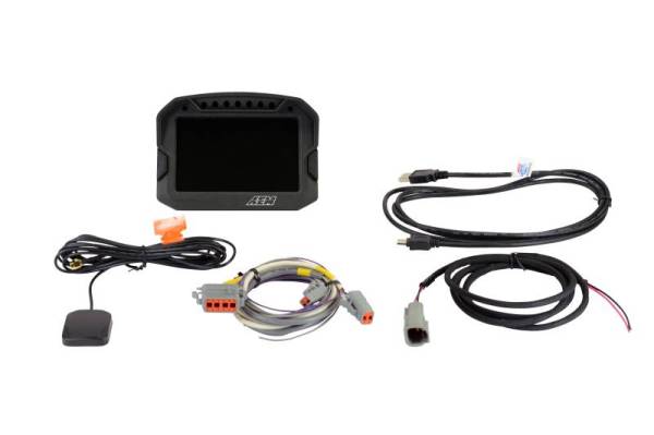 AEM - AEM CD-5G Carbon Digital Dash Display w/ Interal 10Hz GPS & Antenna