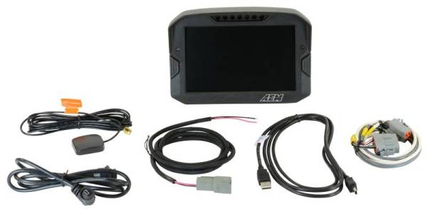 AEM - AEM CD-7 Logging GPS Enabled Race Dash Carbon Fiber Digital Display w/o VDM (CAN Input Only)