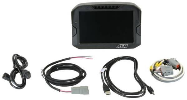 AEM - AEM CD-7 Logging Race Dash Carbon Fiber Digital Display (CAN Input Only)
