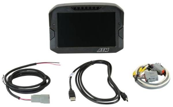 AEM - AEM CD-7 Non Logging Race Dash Carbon Fiber Digital Display (CAN Input Only)
