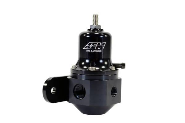 AEM - AEM High Capacity Universal Black Adjustable Fuel Pressure Regulator