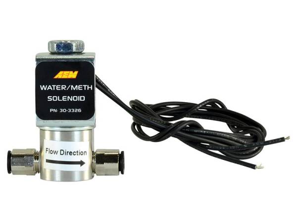 AEM - AEM Water/Methanol Injection System - High-Flow Low-Current WMI Solenoid - 200PSI 1/8in-27NPT In/Out