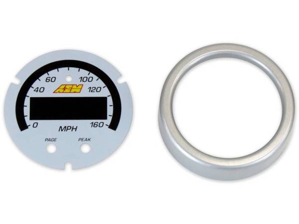 AEM - AEM X-Series 0-160 MPH GPS Speedometer Gauge Accessory Kit