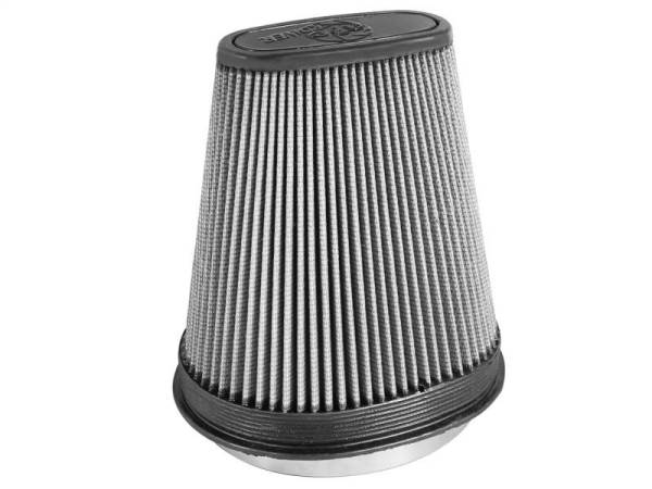 aFe - aFe Magnum FLOW Air Filter Pro DRY S (7-3/4x5-3/4in) F x (9x7in) B x (6x2-3/4in) T x (9-1/2in) H