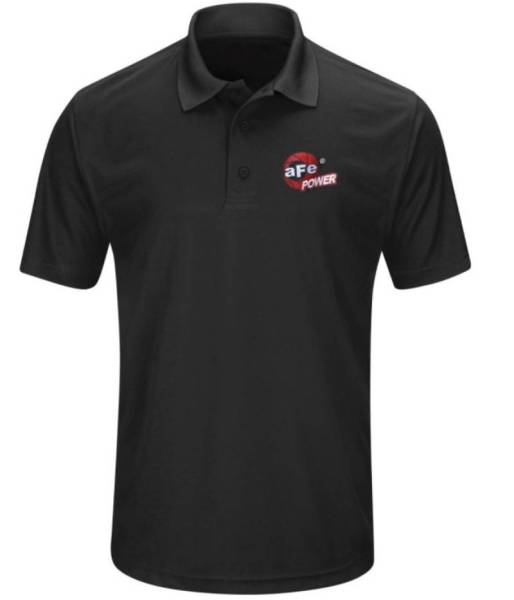 aFe - aFe Power Short Sleeve Corporate Polo Shirt Black S