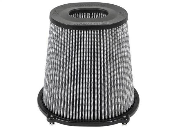 aFe - aFe Quantum Pro DRY S Air Filter Inverted Top - 5in Flange x 9in Height - Dry PDS