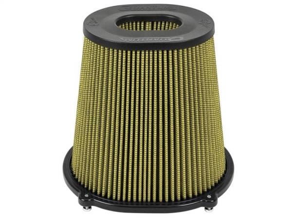 aFe - aFe Quantum Pro-Guard 7 Air Filter Inverted Top - 5in Flange x 9in Height - Oiled PG7