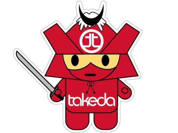 aFe - aFe Takeda Mascot Decal (4-1/2in x 4-1/2in)