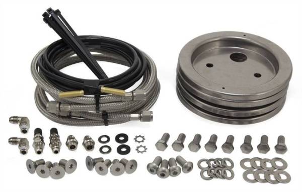 Air Lift - Air Lift Loadlifter 5000 Ultimate Plus Complete Stainless Steel Air Lines Upgrade Kit (Inc 4 Plates)