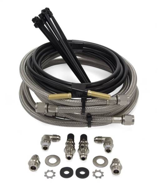 Air Lift - Air Lift Loadlifter 5000 Ultimate Plus Stainless Steel Air Line Upgrade Kit