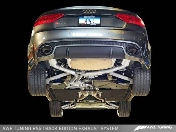 AWE Tuning - AWE Tuning Audi B8.5 RS5 Cabriolet Track Edition Exhaust System