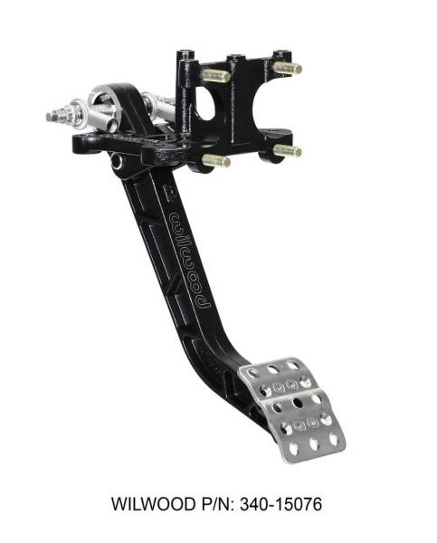Wilwood - Wilwood Adjustable-Trubar Brake Pedal - Rev. Swing Mount - 5.1:1