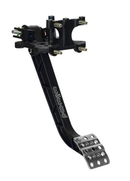 Wilwood - Wilwood Adjustable Brake Pedal - Dual MC - Rev. Swing Mount - 6.25:1