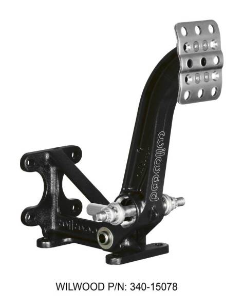 Wilwood - Wilwood Adjustable-Trubar Brake Pedal - Dual MC - Floor Mount - 6:1