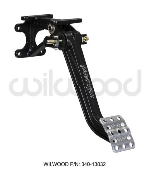 Wilwood - Wilwood Adjustable Brake Pedal - Dual MC - Swing Mount - 7:1
