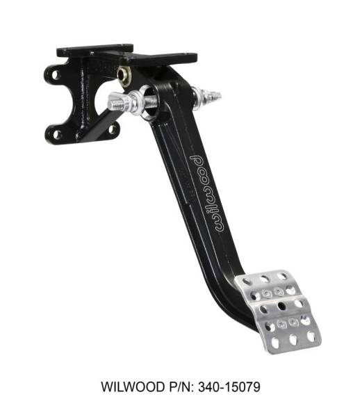 Wilwood - Wilwood Adjustable-Trubar Brake Pedal - Dual MC - Swing Mount - 7:1