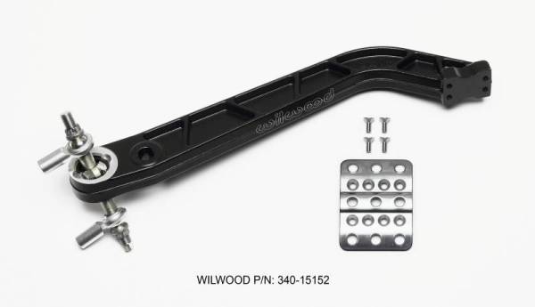 Wilwood - Wilwood Retrofit Kit Adj Trubar Brake Pedal - Brake -Rev Swing Mount - 6.25:1
