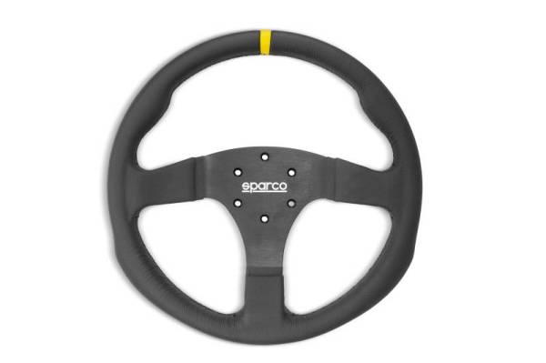 SPARCO - Sparco Steering Wheel R330B Leather w/ Button