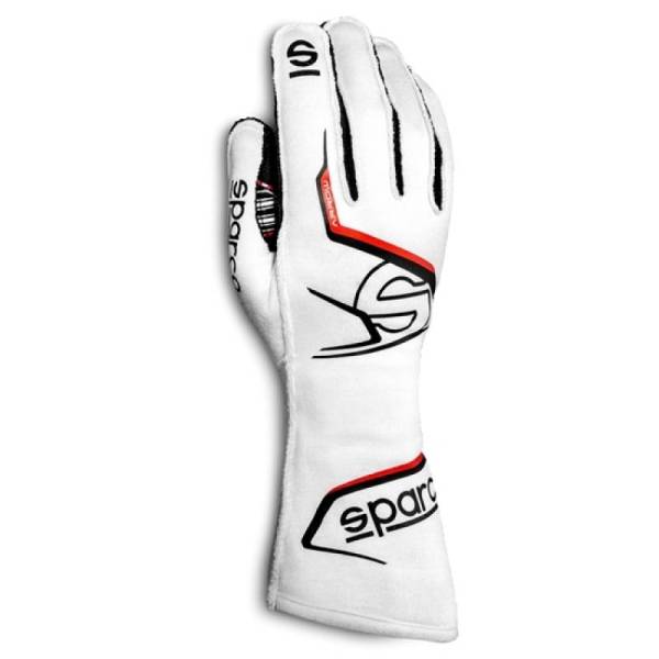SPARCO - Sparco Gloves Arrow Kart 10 WHT/BLK