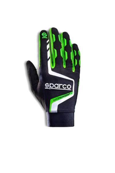 SPARCO - Sparco Gloves Hypergrip+ 08 Black/Green