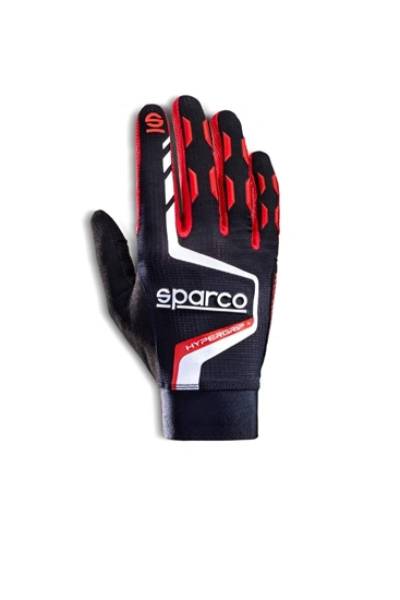 SPARCO - Sparco Gloves Hypergrip+ 08 Black/Red