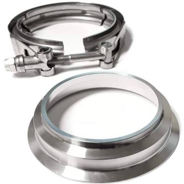 ATP - ATP 3in SS Downpipe Flange & Clamp for Borg Warner S/SX/SX-E Turbos