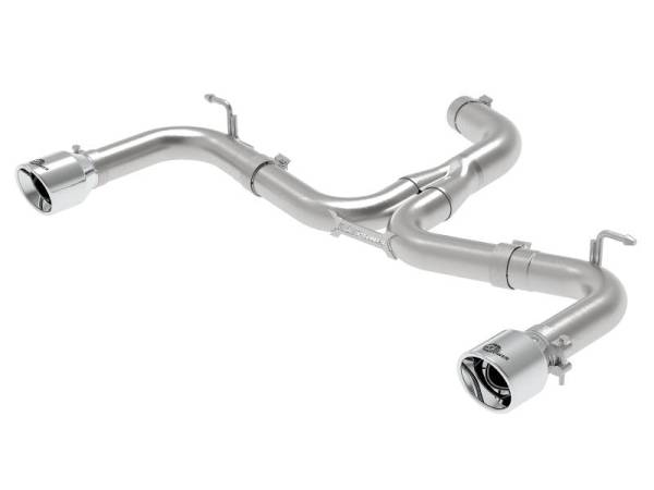 aFe - aFe MACH Force-Xp 3in to 2-1/2in Stainless Steel Axle-Back Exhaust - 15-17 Volkswagen GTI