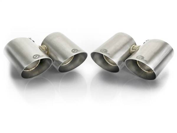 aFe - aFe MACH Force-Xp 304 SS OE Exhaust Tips Polished 12-16 Porsche 911 (C2S 991) H6 3.8L