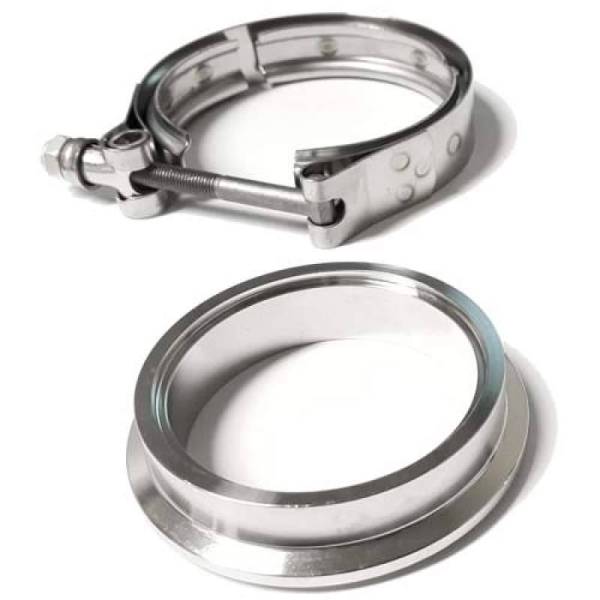 ATP - ATP Stainless Manifold Flange & Clamp for Borg Warner EFR Turbos 6258/6758/7163/7064/7670/8374/9180