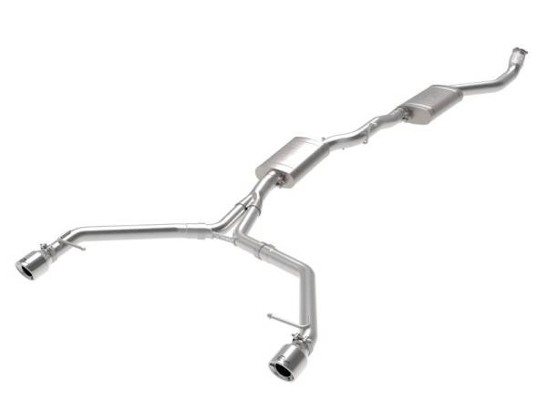 aFe - afe MACH Force-Xp 13-16 Audi Allroad L4 SS Cat-Back Exhaust w/ PolishedTips