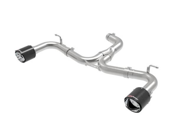 aFe - aFe 18-20 VW GTI (MK7.5) 2.0L MACH Force-Xp 3in to 2.5in 304 SS Axle-Back Exhaust System- Carb. Tips