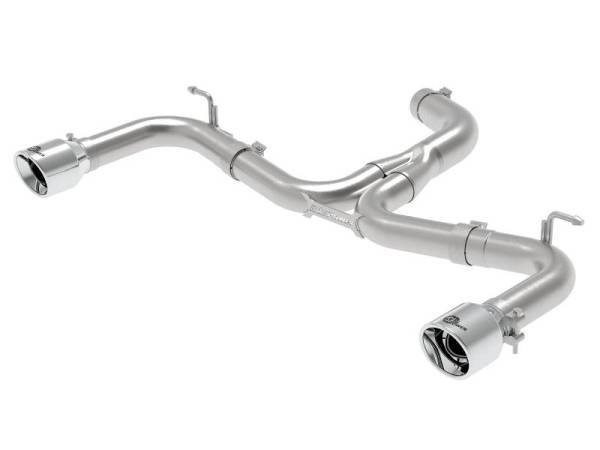aFe - aFe 18-20 VW GTI (MK7.5) 2.0L MACH Force-Xp 3in to 2.5in 304 SS Axle-Back Exhaust System- Pol. Tips