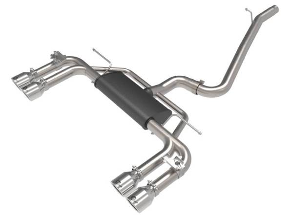 aFe - aFe MACHForce XP 3in-2.5in 304SS Exhaust Cat-Back 15-20 Audi S3 L4-2.0L (t) - Polished Tips